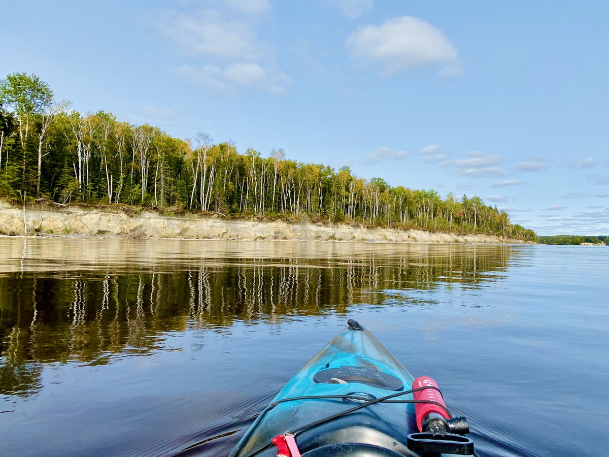 marykkeown's tweet photo. Day 2 of #NationalForestWeek celebrations. The #forests, #lakes and hills north of #Capreol. Man, we are lucky to have this in close proximity: the #sandbanks of #LakeWanapitei; #tamarack #trees along #PortelanceRoad; #GodsCountry lookout over #WelcomeLake; #errata on #FireLake. https://t.co/kzl5jTveru