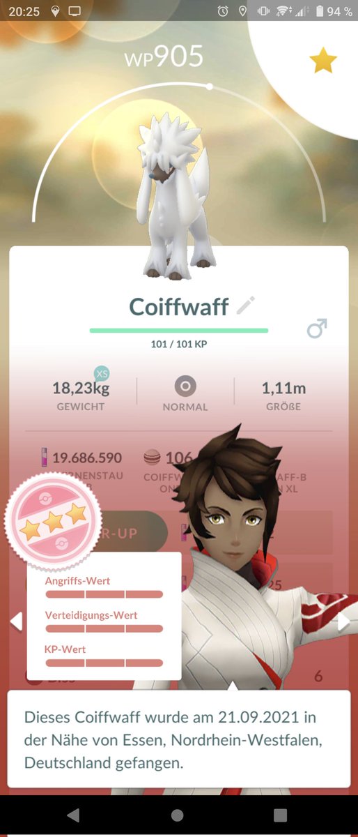 Babyfee1310's tweet photo. Quest Belohnung 😍
#PokemonGO 
#justperfect
#PokemonGOfriends https://t.co/lQ1v8Xw4d7