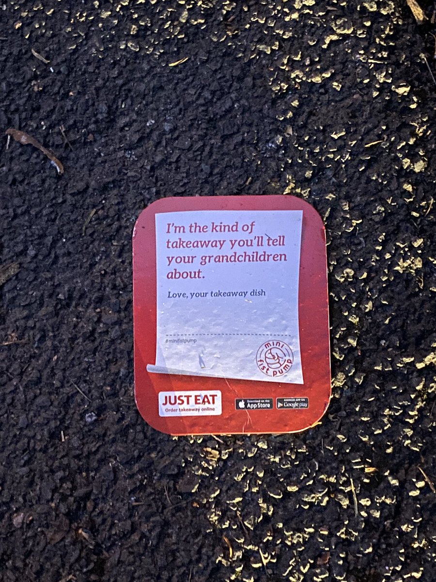 Heather_Curtis_'s tweet photo. Hundreds of @JustEatUK lids littering Lansdowne Crescent, Worcester. #notcool https://t.co/pVBYQ2YpMq