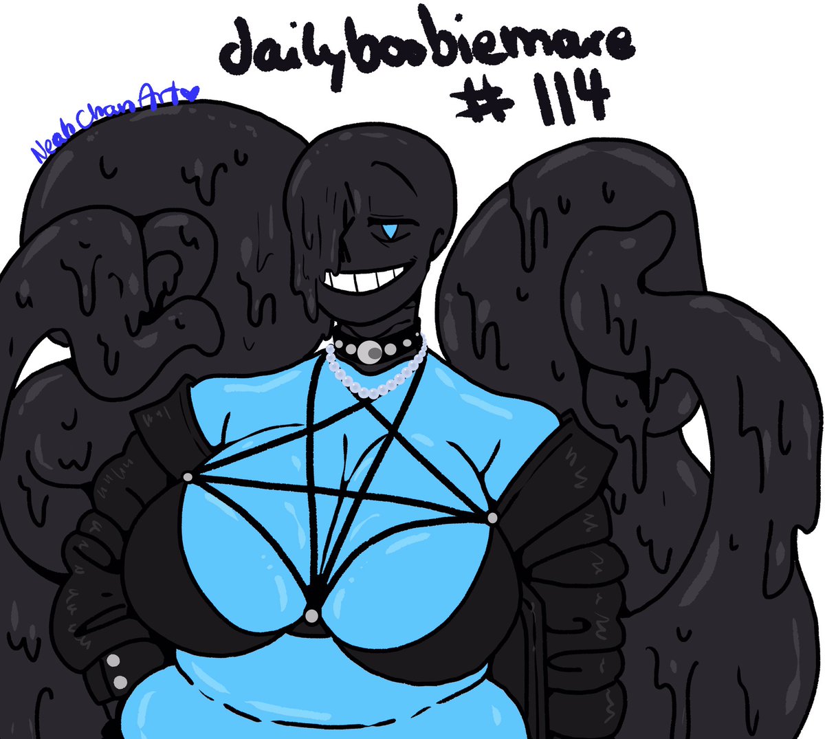 NeahChanArt's tweet photo. Something different #dailyboobiemare 
#boobiemare #undertail https://t.co/OgE7YmcCpZ