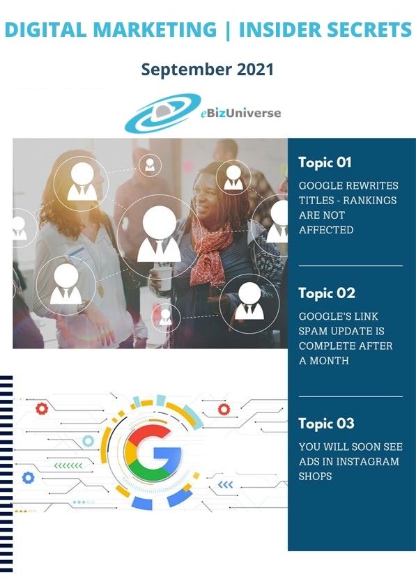 eBizUniverse's tweet image. Google&apos;s Spam Update - Has YOUR Site Been Impacted? bit.ly/3zf3H9z #Google #Instagram #eBizUniverse #InsiderSecrets