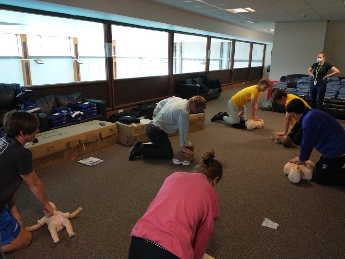 Here we have the <a href="/gordonstoun/">Gordonstoun</a> <a href="/RLSSUK/">Royal Life Saving Society UK - RLSS UK</a> (<a href="/ScotNorthRLSSUK/">Scottish Northern</a>) lifeguards practising their CPR skills before their first duty shifts.