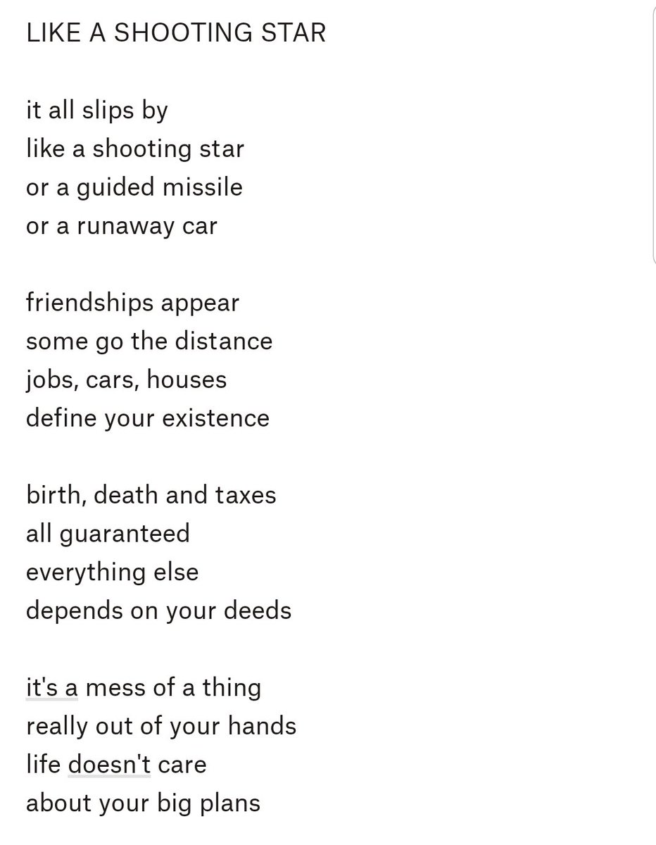 PoetClockwork's tweet image. LIKE A SHOOTING STAR

#poetry #poetrycommunity 
#poet #poetrylovers 
#poem #poetrytwitter