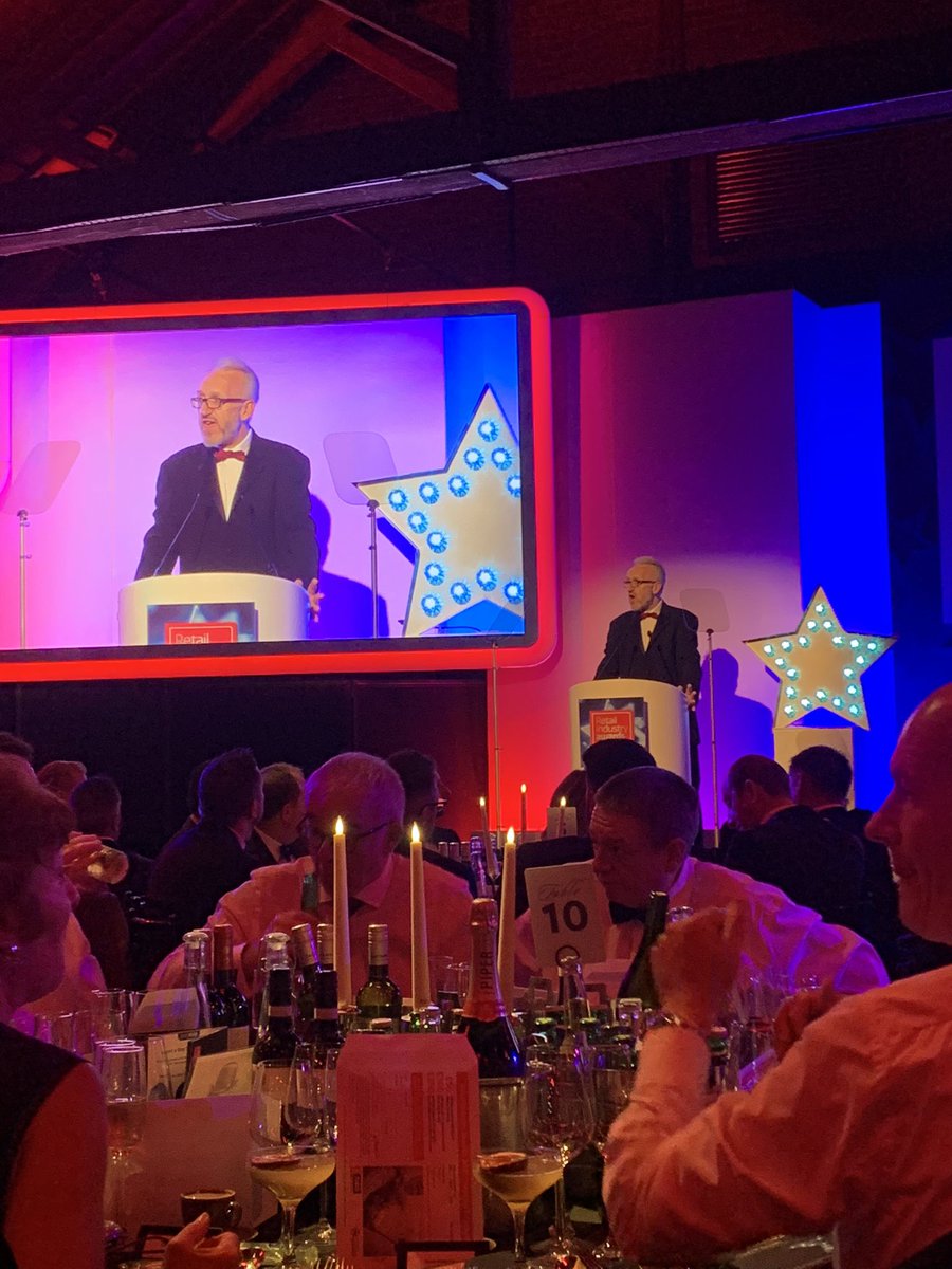 Looking fabulous opening tonight’s #RIA2021 <a href="/shrimpo/">shrimpo</a> great venue, great company and absolutely “to absent friends” who are here always 💗 <a href="/TalkingRetail/">TalkingRetail</a>
