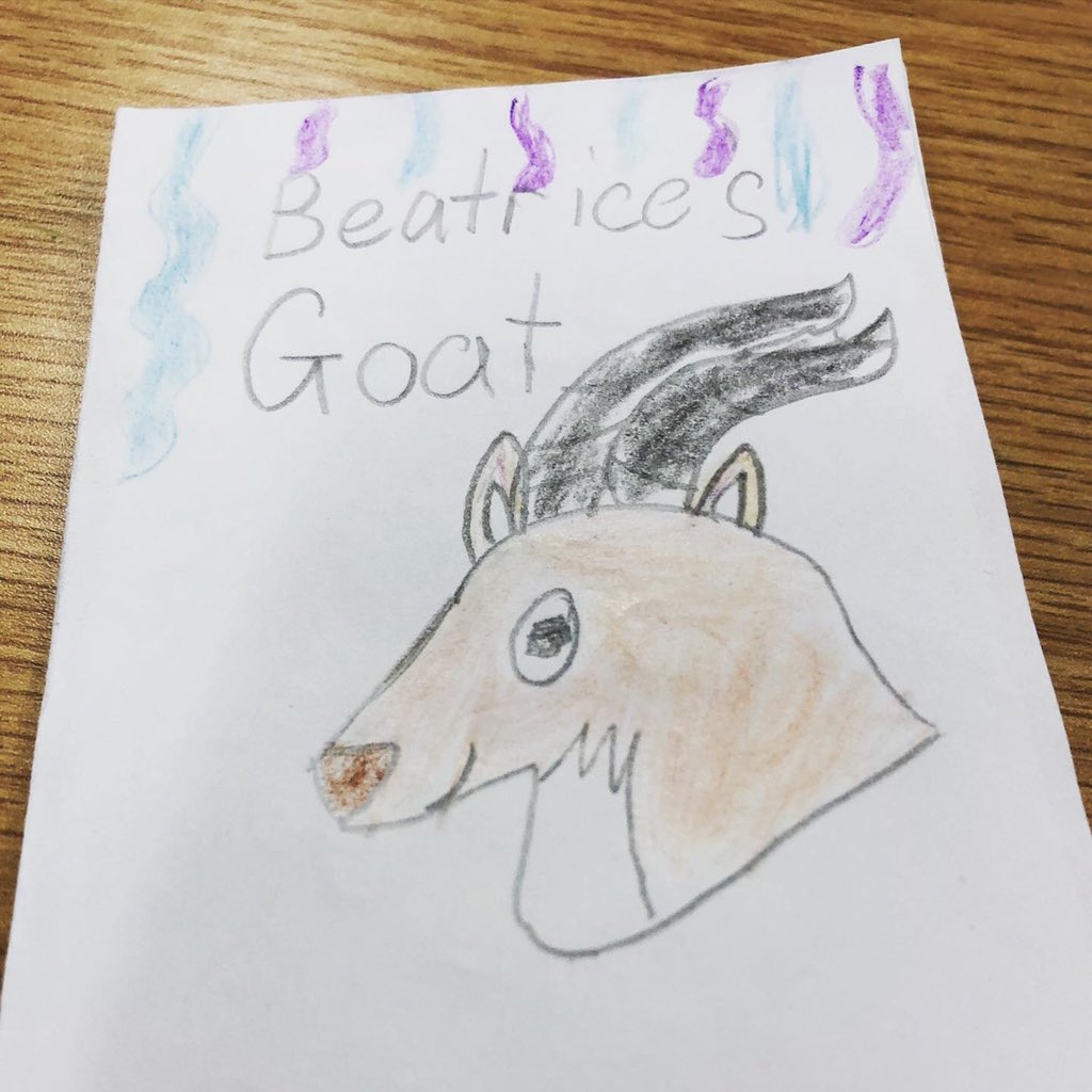 CFESMediaCenter's tweet photo. How cute are these little zines? We will be working on these for a while, but I couldn’t resist sharing our progress. #STEMmotivated #BeatricesGoat #GisforGoat #mustangmediacenter @cfesmustangs https://t.co/rkZ4YOqUCR