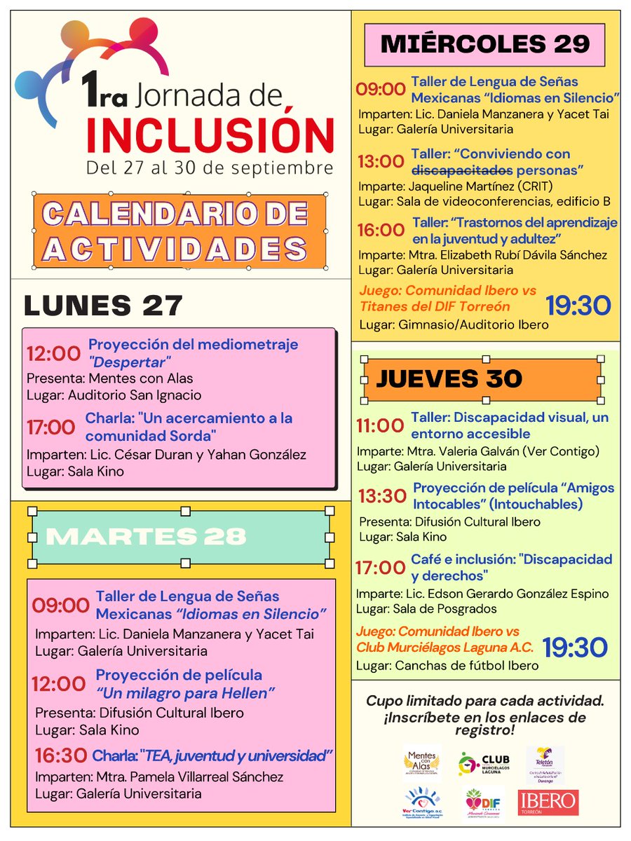 ProgramaDH- Ibero Torreón tweet media