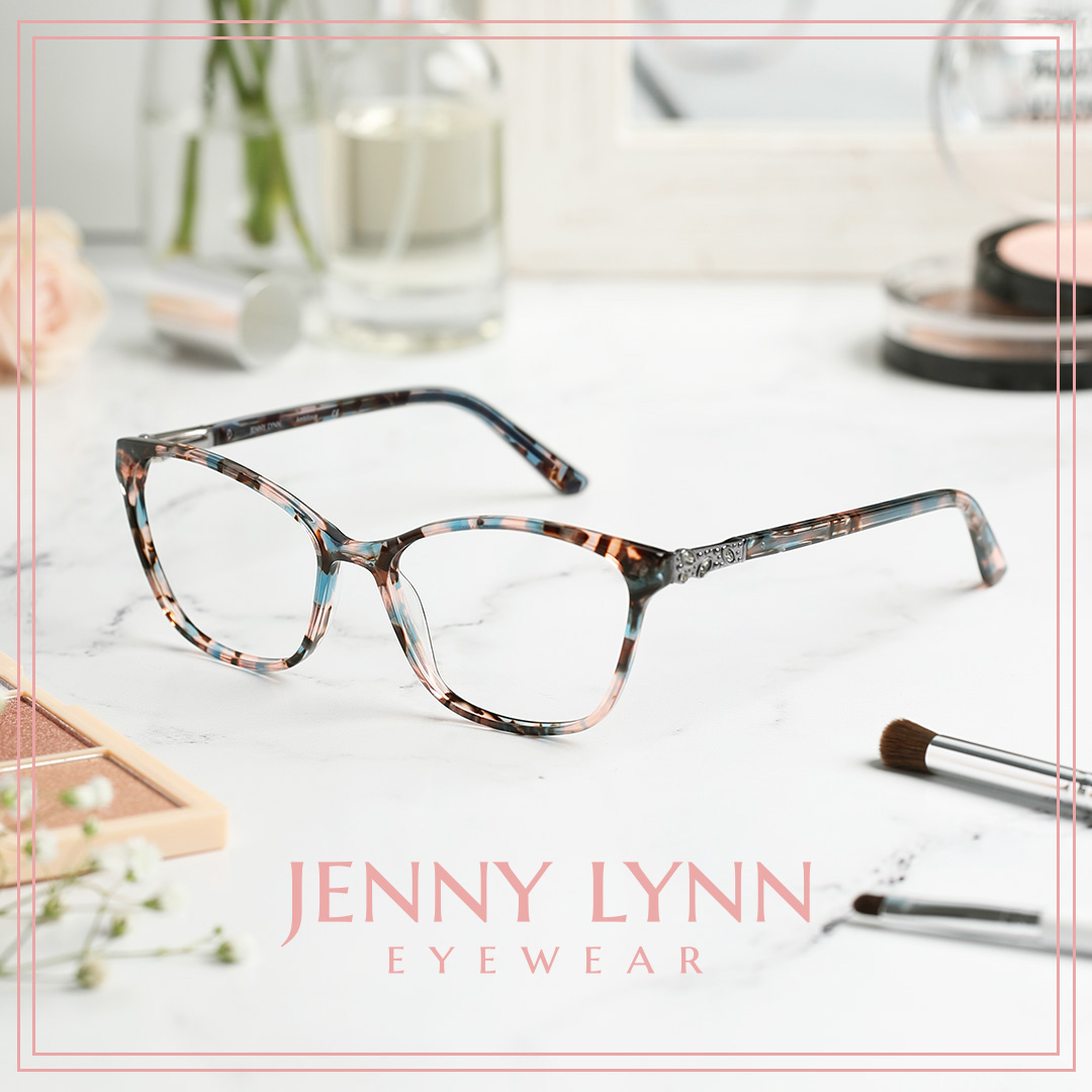 mcgeegroup's tweet photo. Introducing our new frame Ambitious, shown here in Blue Tortoise! Beautiful, multicolored acetate throughout and stone temple decor help this frame make a bold statement. Shop the brand new Jenny Lynn Eyewear Collection now: https://t.co/d7kgcWFkOs https://t.co/6lgIm9rCZA