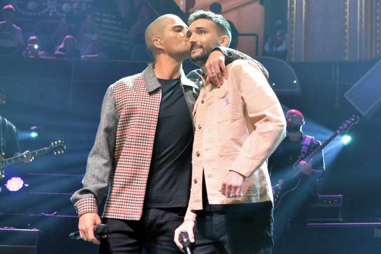 .<a href="/MaxGeorge/">Max George</a> e <a href="/TomParker/">Thomas Parker</a> no "Inside My Head", no Royal Albert Hall, Londres — 20 de setembro

(©️ Rob Cable/Backgrid)