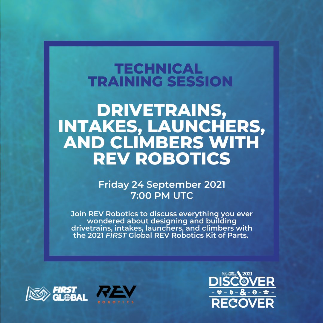 First global on twitter join revrobotics live as we learn everything