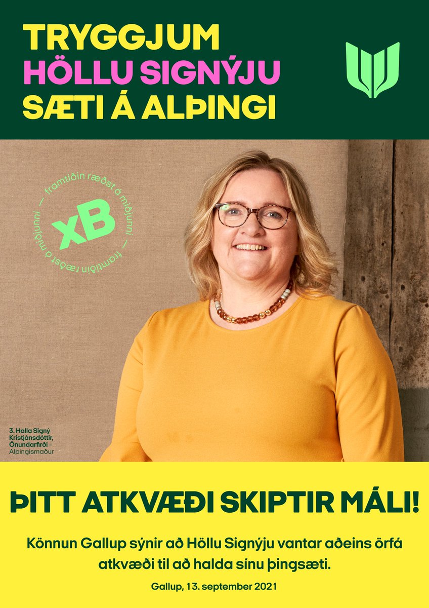 Halla Signý Kristjánsdóttir (@hallasigny) on Twitter photo 