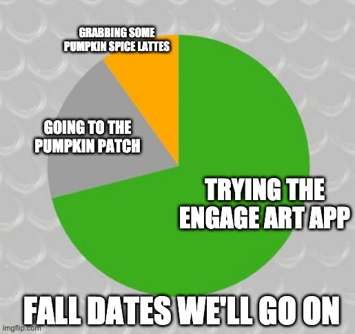 engage_art's tweet photo. Fall is fast approaching, are you ready for summer to end? https://t.co/M6ioFjEWFC