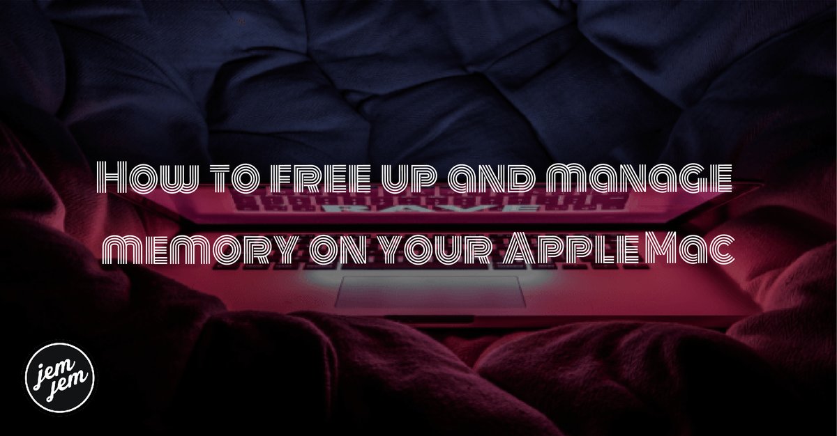 JemJemCertified's tweet photo. How to free up and manage memory on your Apple Mac
-
https://t.co/huTOBcg3rw https://t.co/8dANdPe0mR