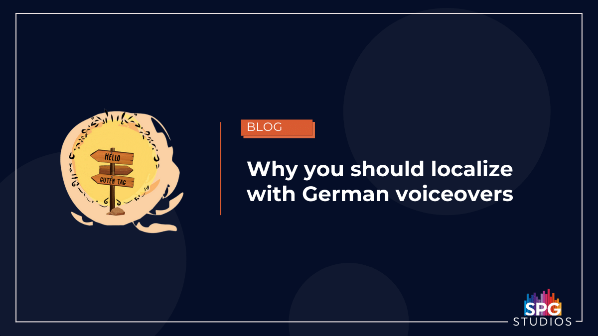 SPGStudios_'s tweet photo. We have a great blog on why it’s not a bad idea to consider adding German-speaking markets to your global #localization strategy. Head here to check it out: https://t.co/0rFp0hy8pd #dubbing #voiceover #SPGStudios #SPG #contentcreation https://t.co/D1Stwsw93i