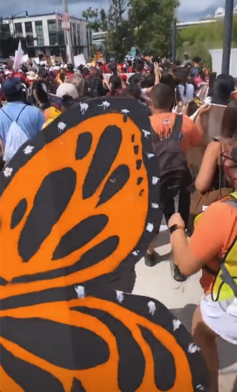 XicanX2070's tweet photo. We demand paths to citizenship for essential workers, DACA & TPS holders, & the whole undocumented community, now.
#WeAreHome #citizenship4all #keepthepromise #Path2Citizenship #laluchasigue
We fight for the people, with the people
@UUSC @UndocuBlack @NoMoreDeaths @MigrantFreedom https://t.co/ok1VjE0CEd