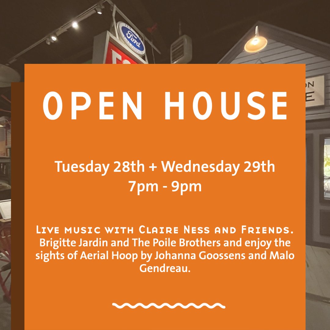 🎶 Enjoy two evenings of fun with <a href="/claireness/">C</a> and Friends.

🎉 Join Claire Ness with Brigitte Jardin and The Poile Brothers and enjoy the sights of Aerial Hoop by Johanna Goossens and Malo Gendreau.

#WhitehorseYukon #WhitehorseEvents #Yukon #ExploreYukon