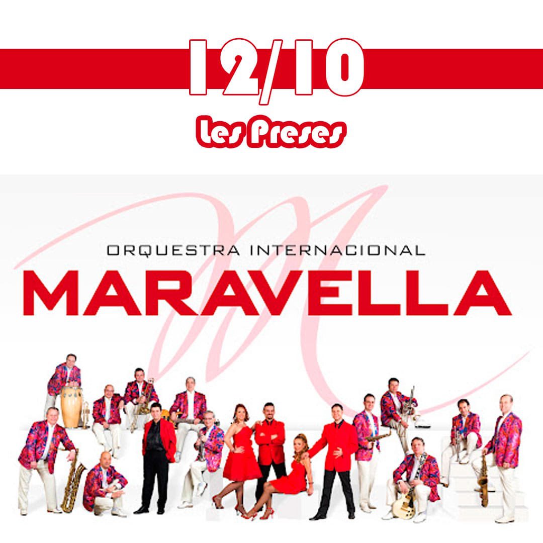 JA TENIM EL PROGRAMA A PUNT!!!

Els propers dies us anirem informant de tot, però avui us anunciem els 3 concerts amb venda anticipada d’entrades!
 <a href="/mikinunez/">Miki Núñez</a> <a href="/polferress/">Pol Ferres Sanchez</a> <a href="/elpotpetit/">EL POT PETIT</a> #orquestramaravella

BONES GALES 2021!!!!!!!! #galeslespreses2021 #galapreses21