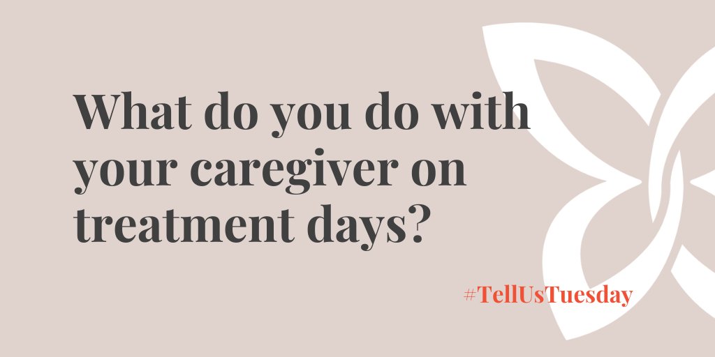 LivingBeyondBC's tweet photo. Today is #TakeALovedOneToTheDoctorDay. Do you and your caregiver have something you do together on treatment days? Share with us for #TellUsTuesday. https://t.co/4BjszB3EjM