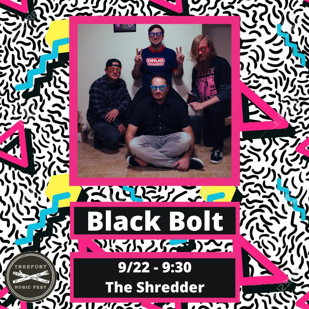 Yo! We're playing #treefort9 tomorrow! We'd love to see your beautiful masked faces. Let's party!