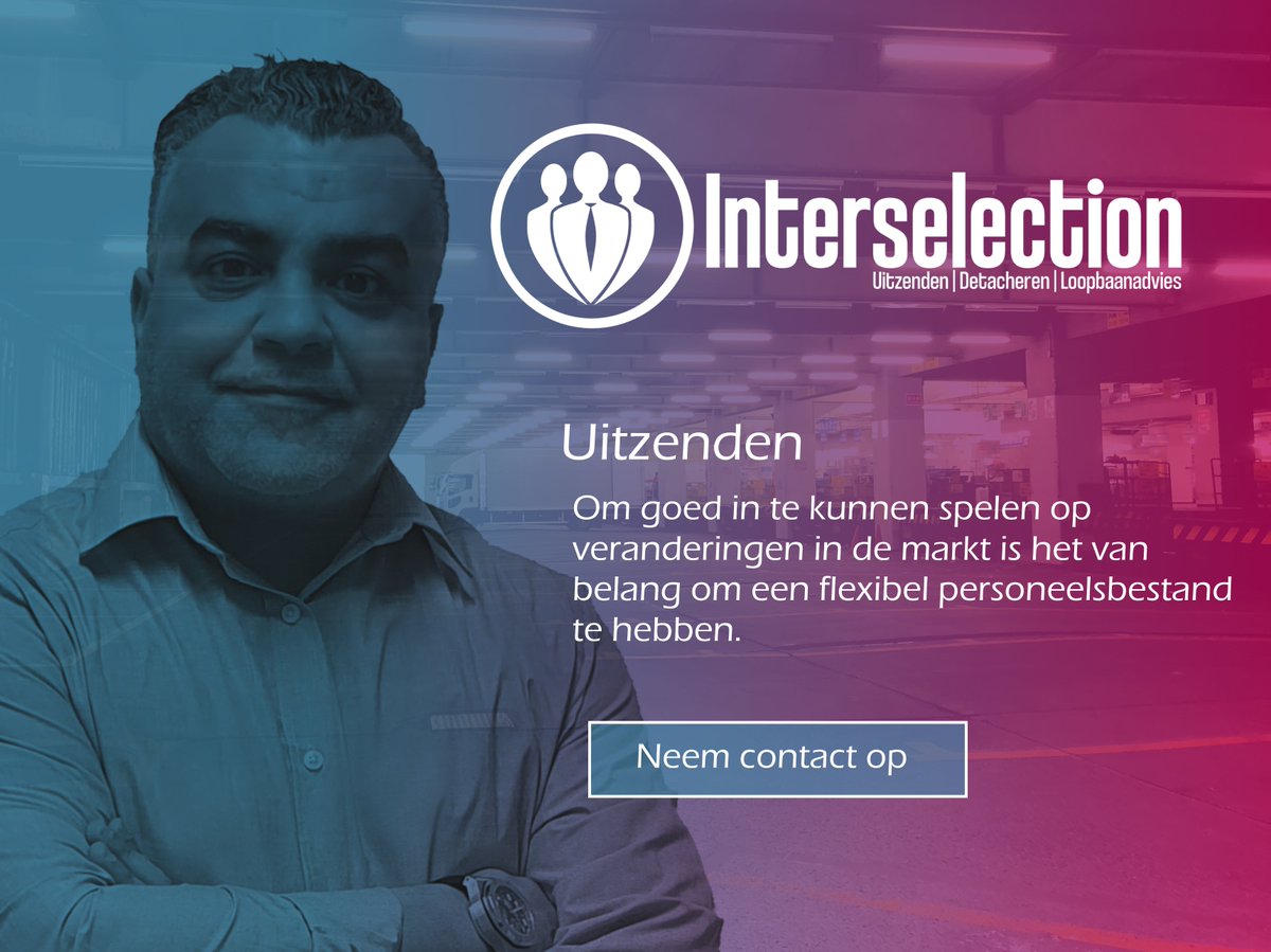 interselection's tweet image. Om goed in te kunnen spelen op veranderingen in de markt is het van belang om flexibel personeelsbestand te hebben.
#personeel #uitzenden