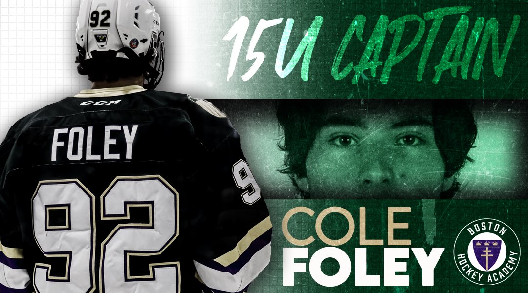 Congratulations to our 15U Captains! These 3 boys have garnered the respect of their Coaches and teammates and will represent BHA with pride! Congrats to <a href="/JackFalkner_/">Jack Falkner</a> <a href="/colefoley_/">Cole Foley</a> and Kyle Greene! #expectexcellence