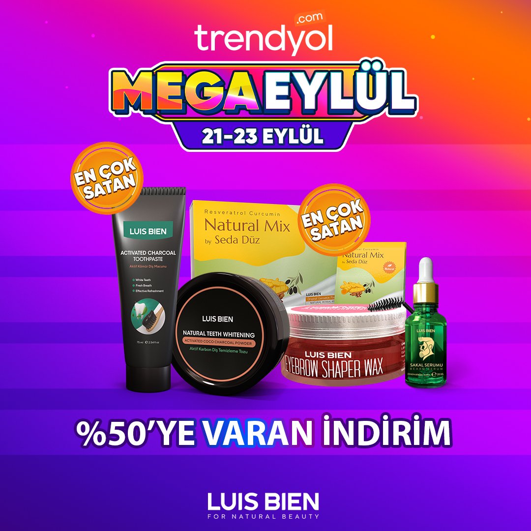 👉🏻En çok satılan ve en sevilen ürünlerimizin, İNDİRİM FIRSATI Trendyol’da başladı! 🛍
👉🏻Sen de fırsatlardan faydalanmak İçin hemen Trendyol’da Luis Bien mağazamızı ziyaret et! 🛍
#luisbien #kozmetik #dermokozmetik #trendyol #indirim #megaeylul