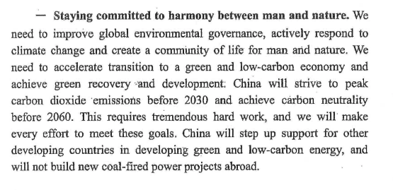 LHongqiao's tweet image. Xi Jinping: "China will not build new coal-fired power projects abroad"

Full transcript:
estatements.unmeetings.org/estatements/10…