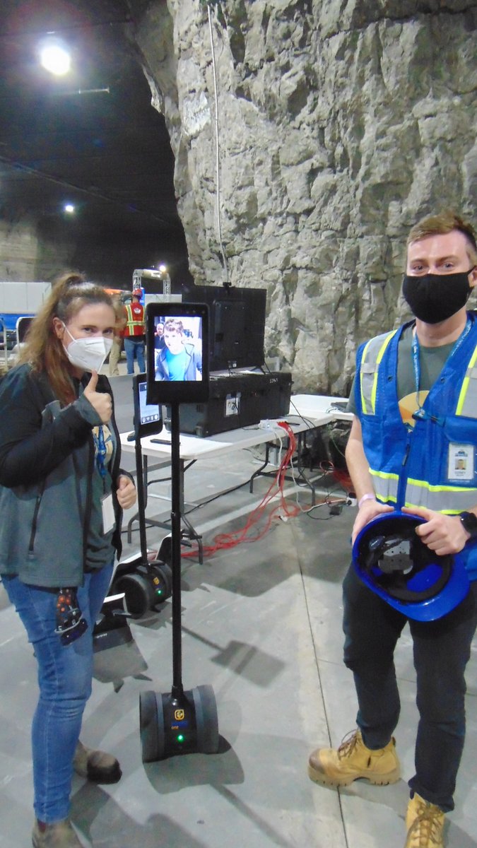 Data61news's tweet image. The @CSIRORobotics team returned from the first @DARPA #SubTChallenge run. Everyone super excited with the result! Only 2 more days to go!
@emesent @CSIRO @GeorgiaTech