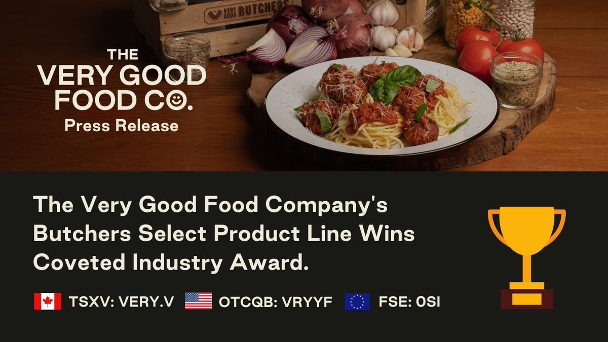 Our new Gluten-Free &amp; Soy-Free Butcher's Select Line mmm...Meatballs are un-BEET-able and have won the Nexty Award in the Best New Frozen Product category! Read about it here: bit.ly/3CzJxZY

#butchersselect #verygoodbutchers <a href="/VeryGoodButcher/">Very Good Butchers</a>