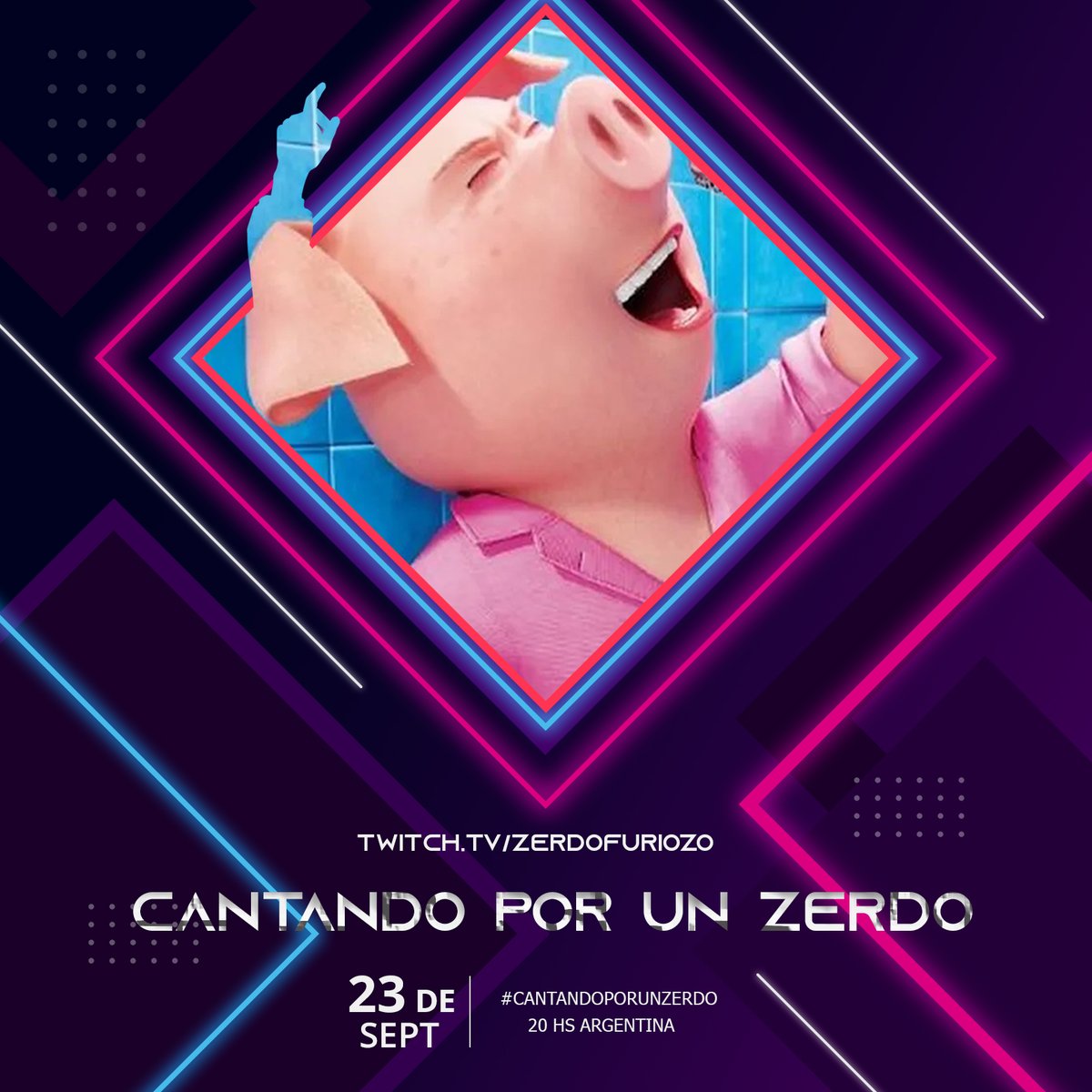 Zerdofuriozo's tweet photo. 🎙VUELVE EL "𝗖𝗔𝗡𝗧𝗔𝗡𝗗𝗢 𝗣𝗢𝗥 𝗨𝗡 𝗭𝗘𝗥𝗗𝗢 " 🥳

El concurso más divertido de todo twitch regresa este 𝗷𝘂𝗲𝘃𝗲𝘀 𝟮𝟯 𝗱𝗲 𝘀𝗲𝗽𝘁𝗶𝗲𝗺𝗯𝗿𝗲 𝗮 𝗹𝗮𝘀 𝟮𝟬 𝗵𝘀 𝗔𝗿𝗴. donde se te premia por animarte a cantar.

Que tema prepararias para llevarte los dolares ? https://t.co/X7iSsmUjfD