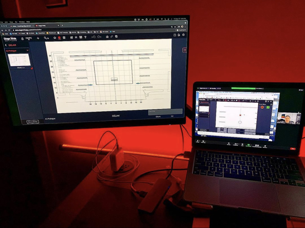 StageWriteApp's tweet image. We had the wonderful opportunity to teach the students and faculty of @otterbeintheatr a little about Stage Write Software last week! 

Thanks to Brian Sekinger for all your continued support! 

#stagewritesoftware #stagewrite #otterbeintheatre #digitalmaterials #virtualstage