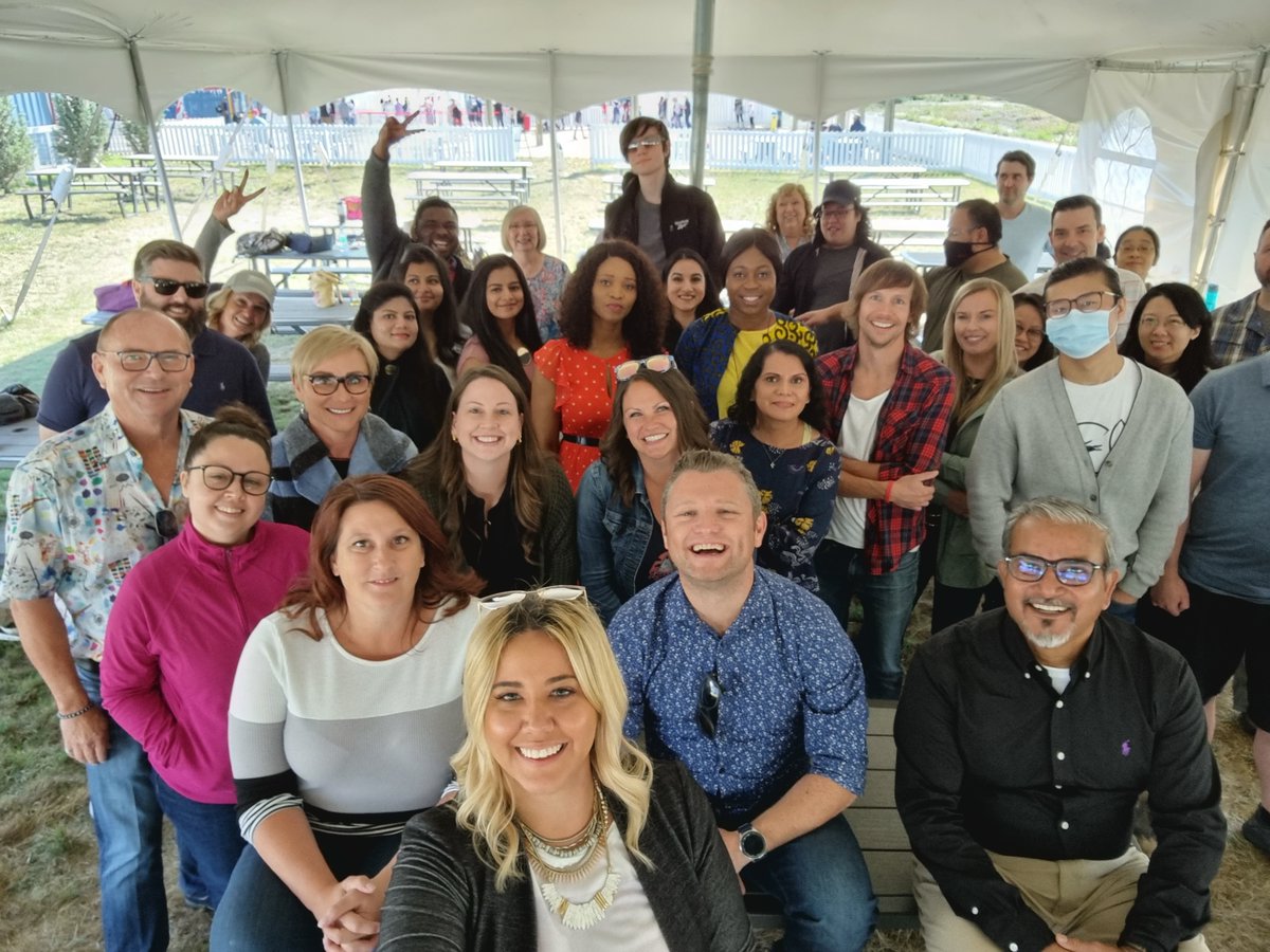 GemstoneInc's tweet photo. We were lucky to gather in person last month at @FortEdmontonPark for the first time in 18 months! We spent the day collaborating, team building thanks to @outbackteams and getting to know co-workers we've only seen virtual. 

Hoping we will be lucky enough to do it again soon! https://t.co/uzvacKPEqq