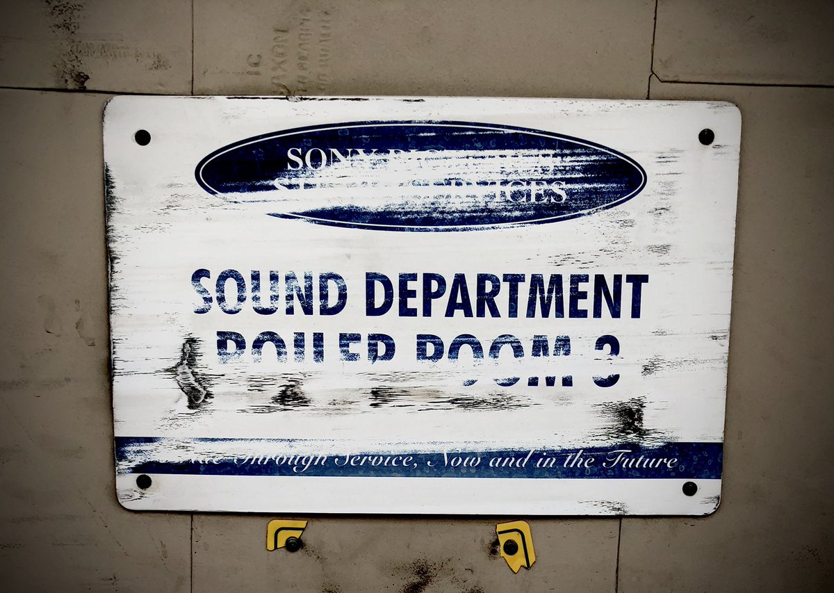 Not what I expected. I thought it led to a really busy recording stage on the Sony Lot. 😂#postproduction #sound