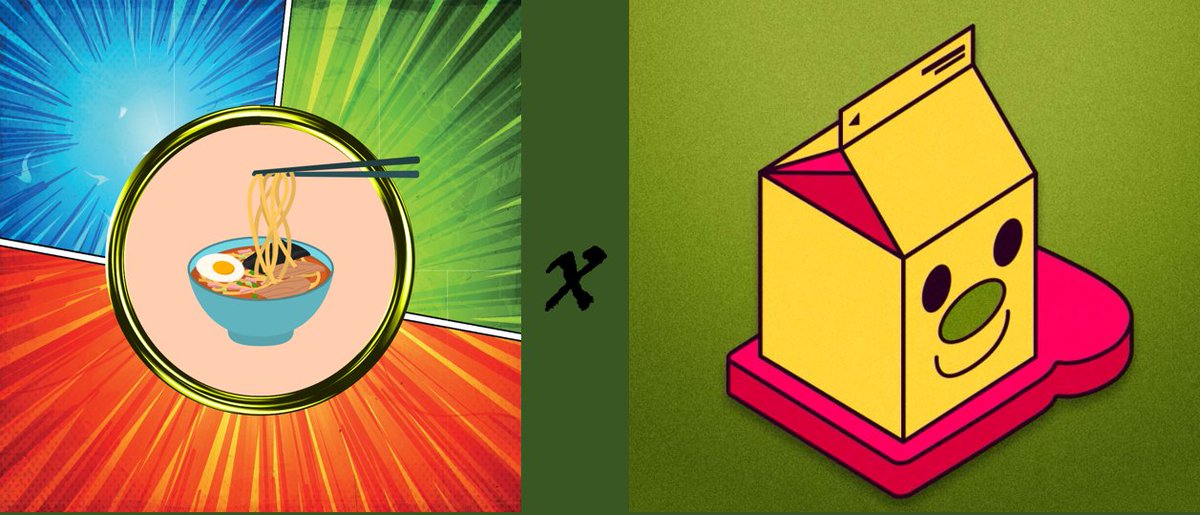 We've been having some awesome collab discussions with <a href="/milktoastnft/">MILKTOAST</a> and cannot wait to jump in on their upcoming release! pfp NFTs are great but nutrition is essential! In a crowded NFT market, there is a huge space for food! #solana #SolanaNFT