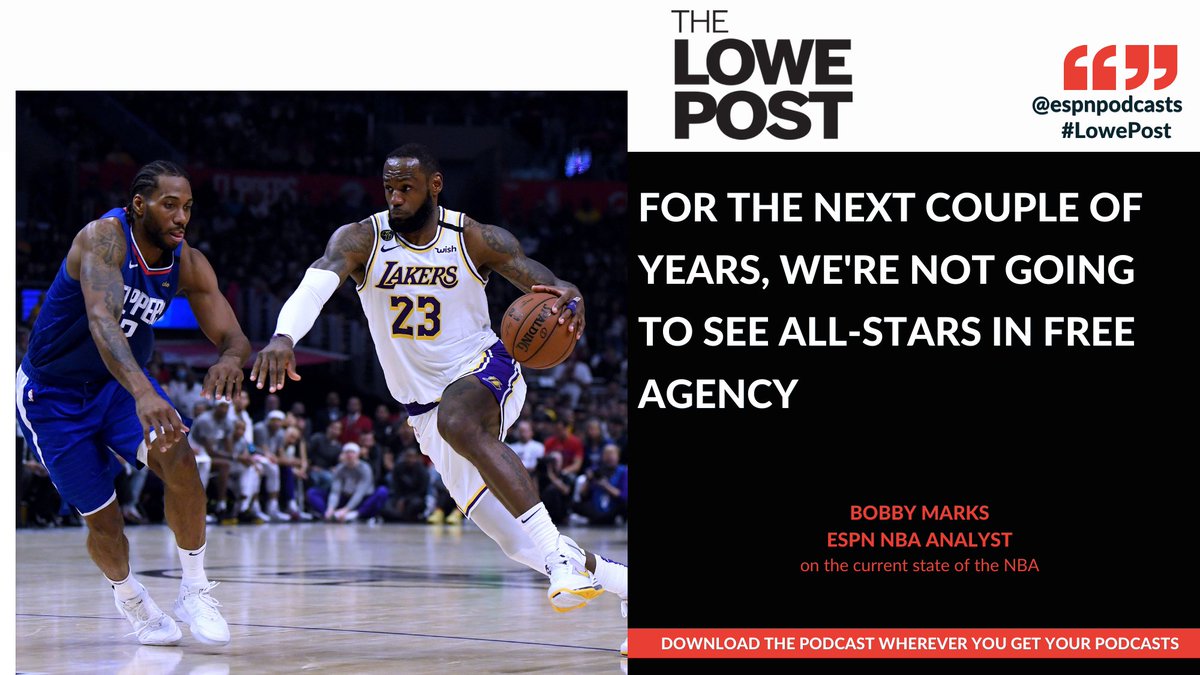 .@ZachLowe_NBA talks to @BobbyMarks42 about Ben Simmons, Damian Lillard, and the temporary death of NBA free agency. Then Jon Krawczynski of The Athletic helps preview the Timberwolves under pressure. apple.co/2Xzsrwn #LowePost #ESPNPodcasts #NBA