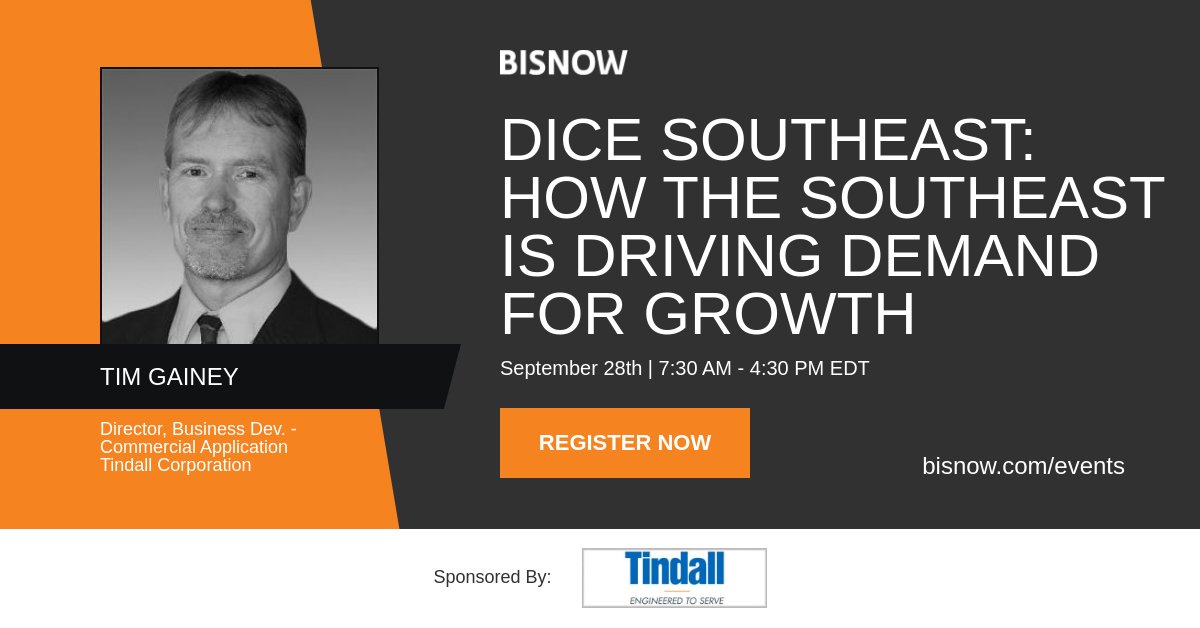 Our very own Tim Gainey will be speaking at DICE Southeast next week! Register by visiting their website: bit.ly/3Ezc2cl