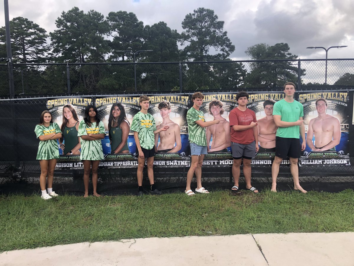 MsOxendine's tweet image. It’s senior night at the pool! Ready to celebrate these Vikings! 🎉 @SV_Athletics @SwimSpring