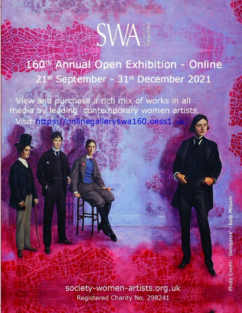 Delighted that my prints Towards the Church on Great North Fen and November Fen have been selected for the Society of Women Artists 160th Annual Open Exhibition 2021. View and purchase <a href="/SWAinfo/">SWA</a> until 31st December.