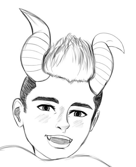 Working on a better version of the character I made.  This will be Demon Kyle ? https://t.co/rafXL45