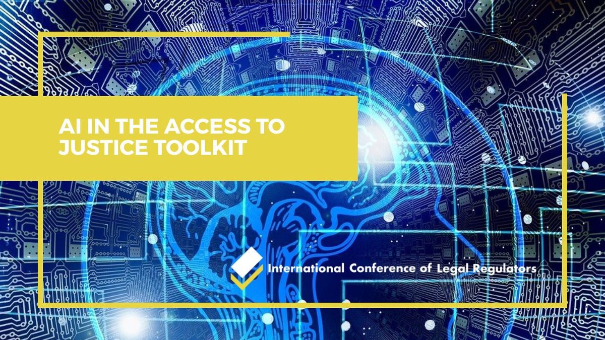 Does AI have the potential to make legal services cheaper, faster, and in some cases better? Attend the "AI in the Access to Justice Toolkit" session, moderated by Jennie Pakula on Sept 29, to find out!  #AI #ICLR2021 #virtualconference #law #regulation