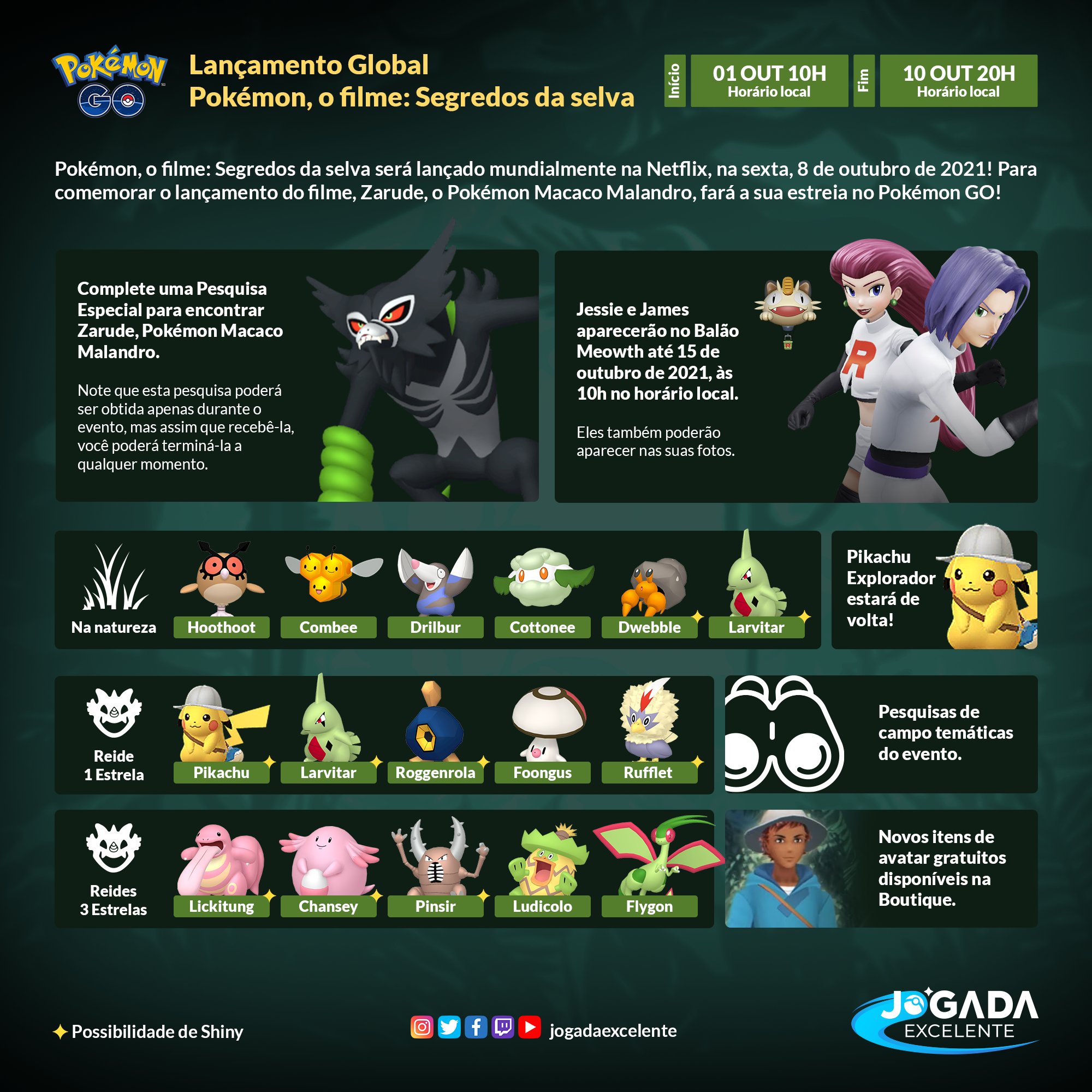 Jogada Excelente on X: O Dia Comunitário de agosto acontece nesse final de  semana, mas você pode evoluir Eevee e conseguir os ataques especiais entre  hoje, 13/08, às 15h e segunda-feira, 16/08