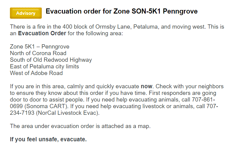 CAFireScanner's tweet photo. #OrmsbyFire (#Penngrove, Sonoma Co) - AA140 advised 3 separate different areas/heads of vegetation involved (presumably from spotting), T85 dropped, holding T86 in orbit for now. @sonomasheriff Nixle below - https://t.co/pAKnw9A9fj https://t.co/VK81XDnyyg