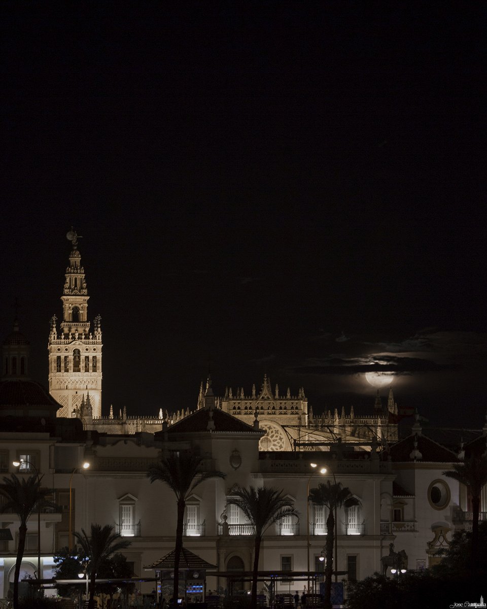 Te Amo Sevilla.

#SevillaHoy #SueñaSevilla #LunaLlena