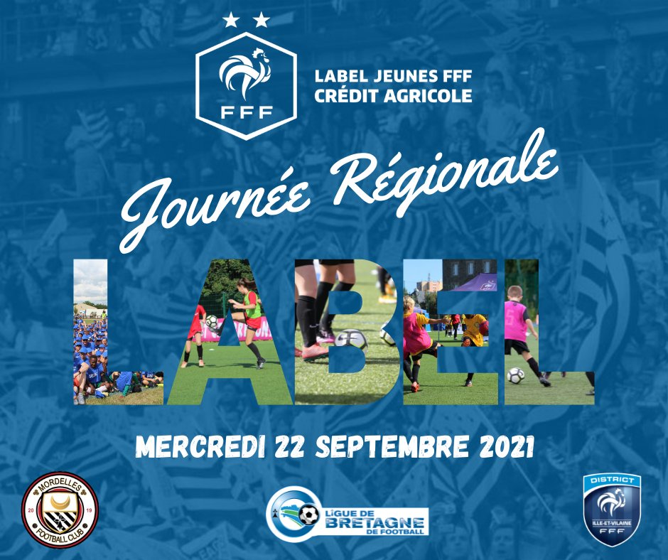 LBFoff's tweet image. [LABEL]
Journée Régionale au club du @FCMordelles ce mercredi!
Animations auprès de l'école de foot, les féminines et les U14 en présence d'un Champion du Monde Bernard Diomède !

@KervellaYann1 @sports_ouest @TelegrammeSport @FabMorel35 @GautierPoirat @Julien_LS1 @DistrictFoot35