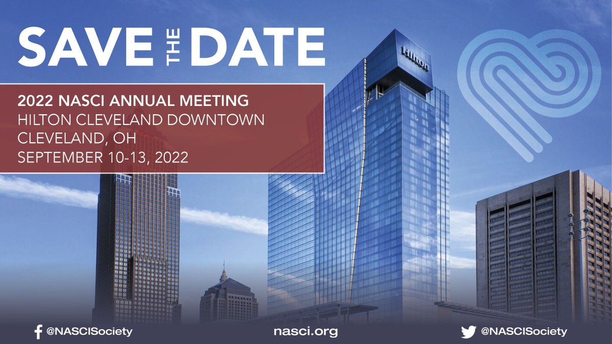 Save the Date! Next year's meeting will be here before you know it! See you there!