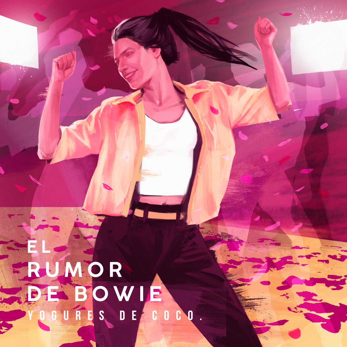 Ladies and gentlemen... os presentamos la portada de nuestro próximo single 
Fuego EL RUMOR DE BOWIE Fuego
Gracias una vez más a Laura Molnár por este trabajazo. Estamos deseando enseñaros como suena!!!!!