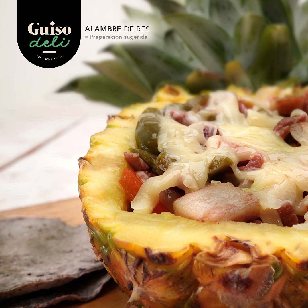 Te presentamos una forma deliciosa de disfrutar de nuestro #AlambreDeRes @guisodeli 

#Foodie #Foodlover #InstaFood