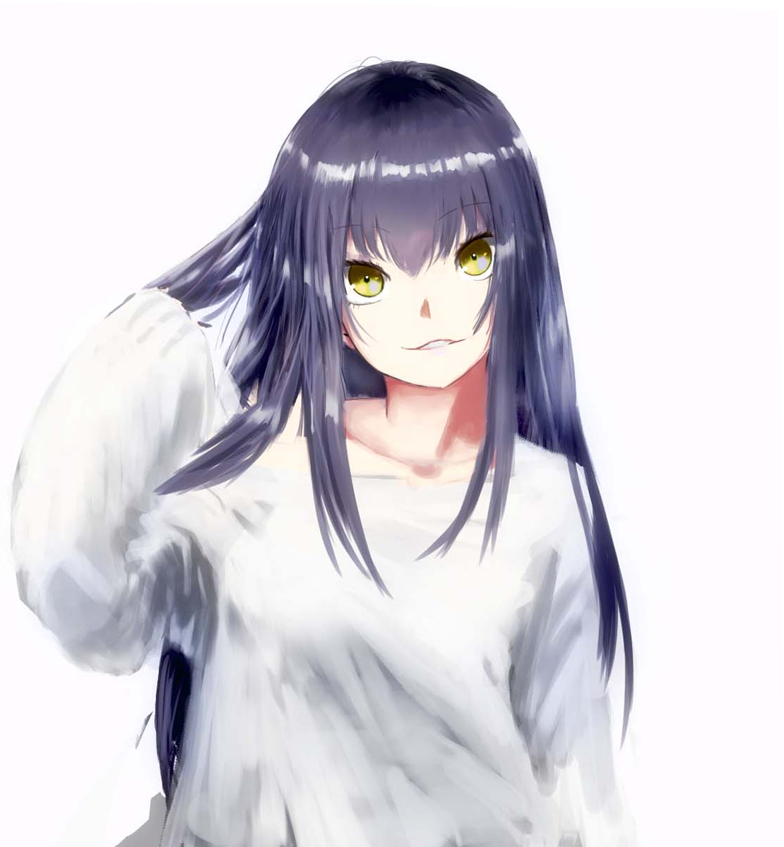 イラスト練習落書き。相変わらず構図うかばないマン 