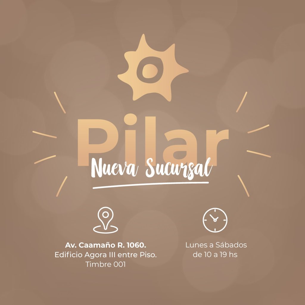 Novedades Nueva Sucursal en Pilar 

naturalbronze.com.ar/sucursales