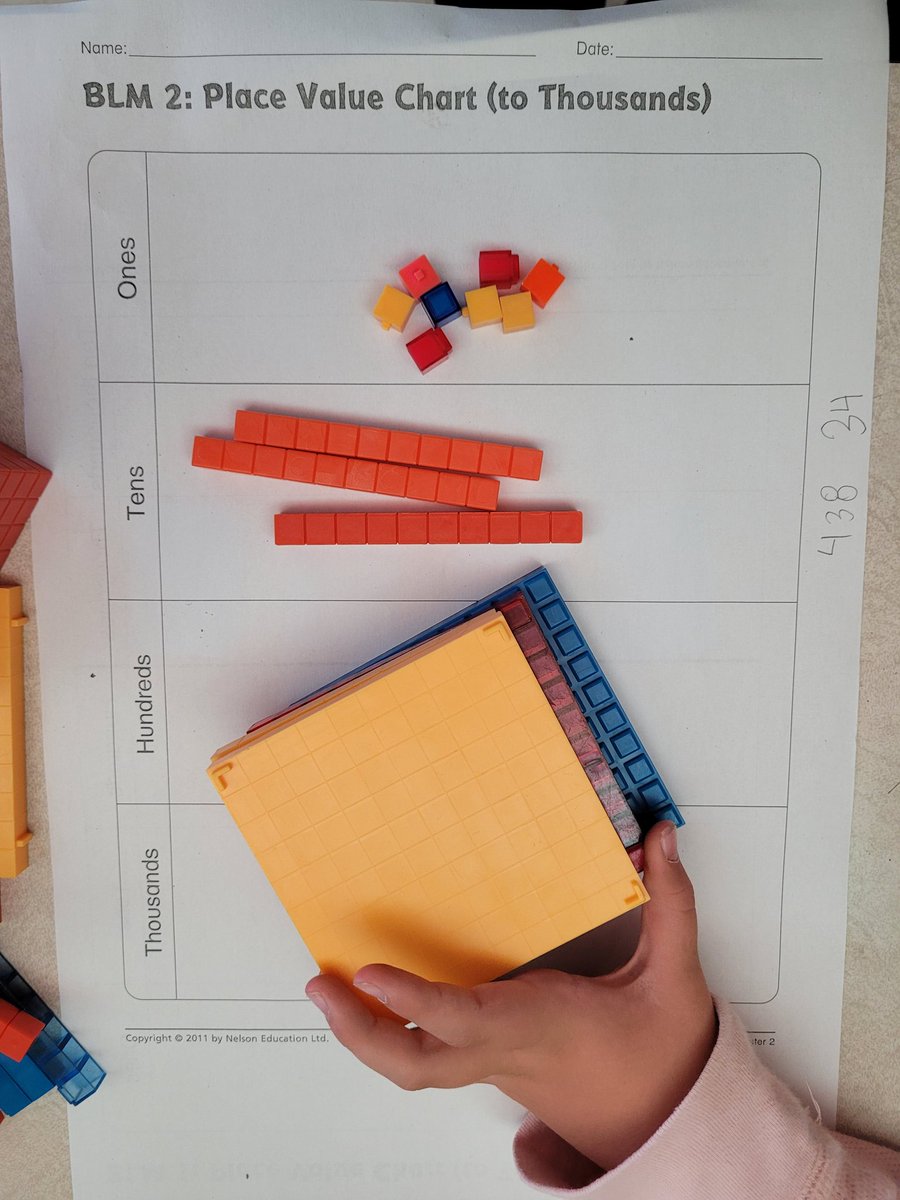 VikkiPriddle's tweet image. What number can you make using 15 base ten blocks???  Open ended tasks allow everyone to enter the task at a &quot;just right&quot; entry point.  #everyonecanlearnmath