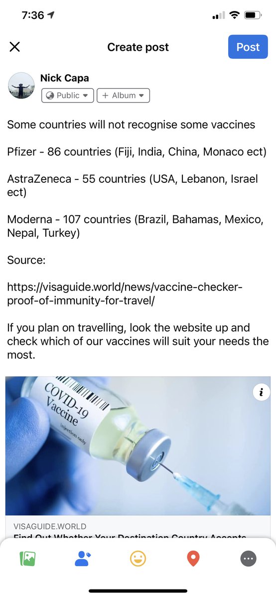nickcapa3's tweet image. Important for Australian travellers #covid #Australia #VaccinePassports #InformedConsent
